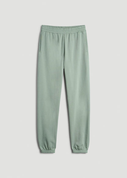 Wearever Fleece Relaxed Sweatpants for Tall Women in Seagrass