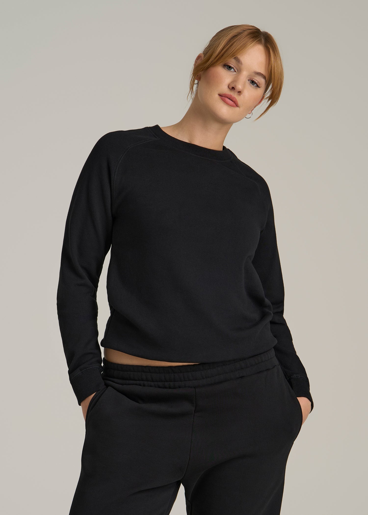 Wearever French Terry Crewneck Women's Tall Sweatshirt | American Tall