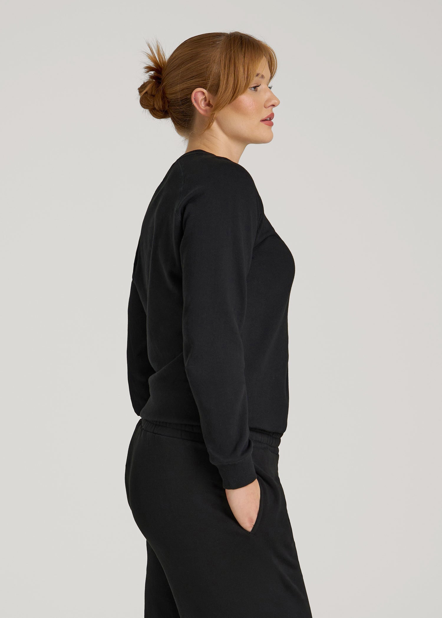 Wearever French Terry Crewneck Women's Tall Sweatshirt | American Tall