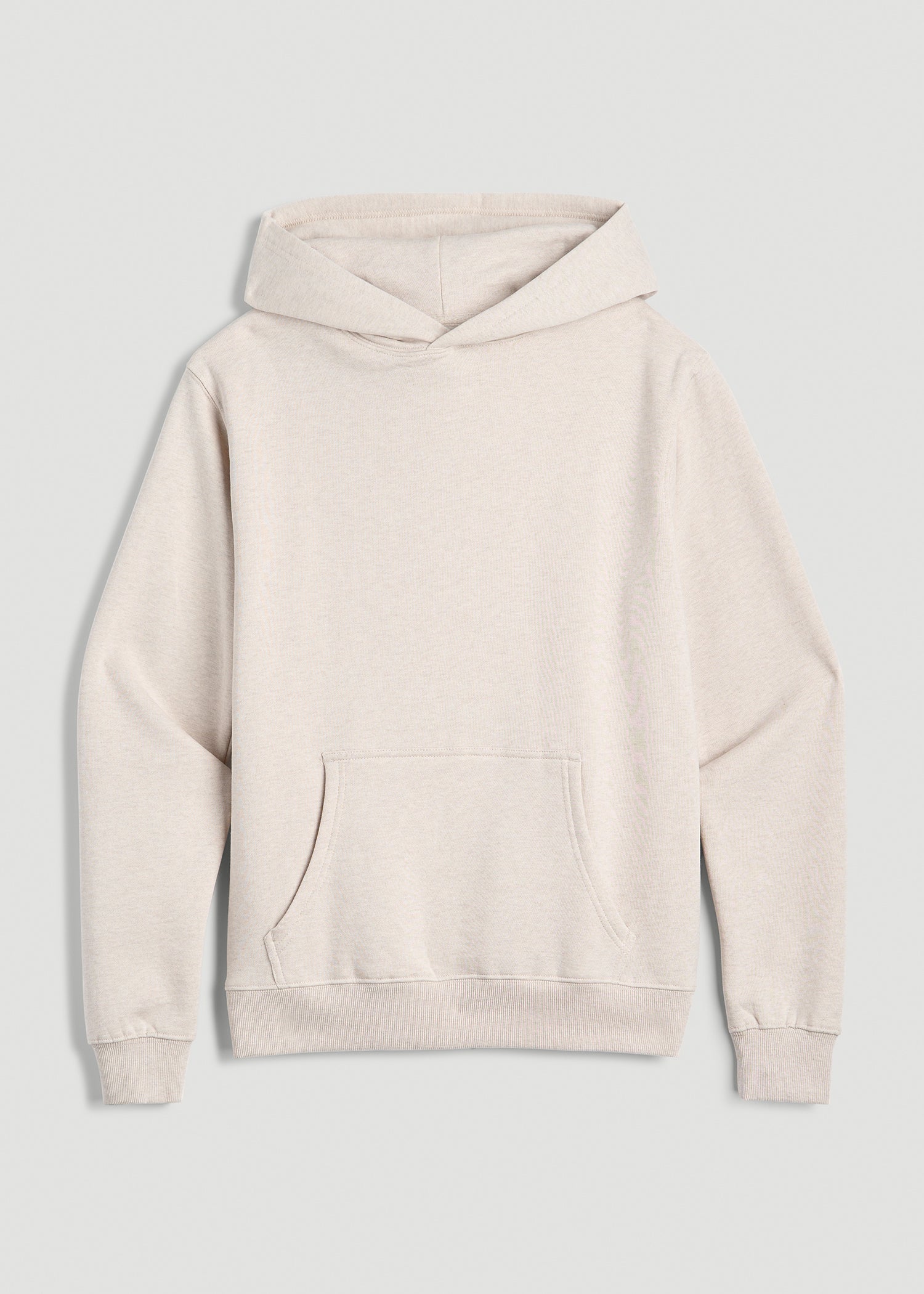 Wearever Fleece Relaxed Fit Hoodie for Tall Women in Oatmeal Mix