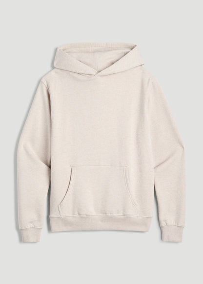 Wearever Fleece Relaxed Fit Hoodie for Tall Women in Oatmeal Mix