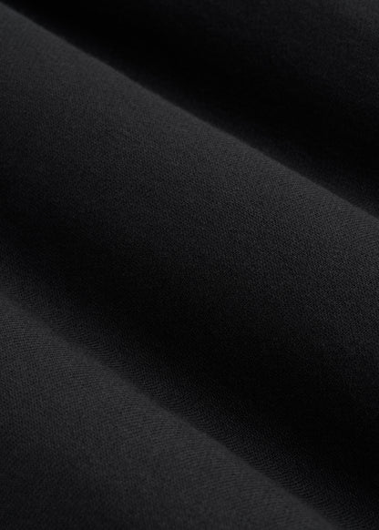 Wearever Fleece Slim Fit High-Waisted Garment Dye Sweatpants for Tall Women in Black