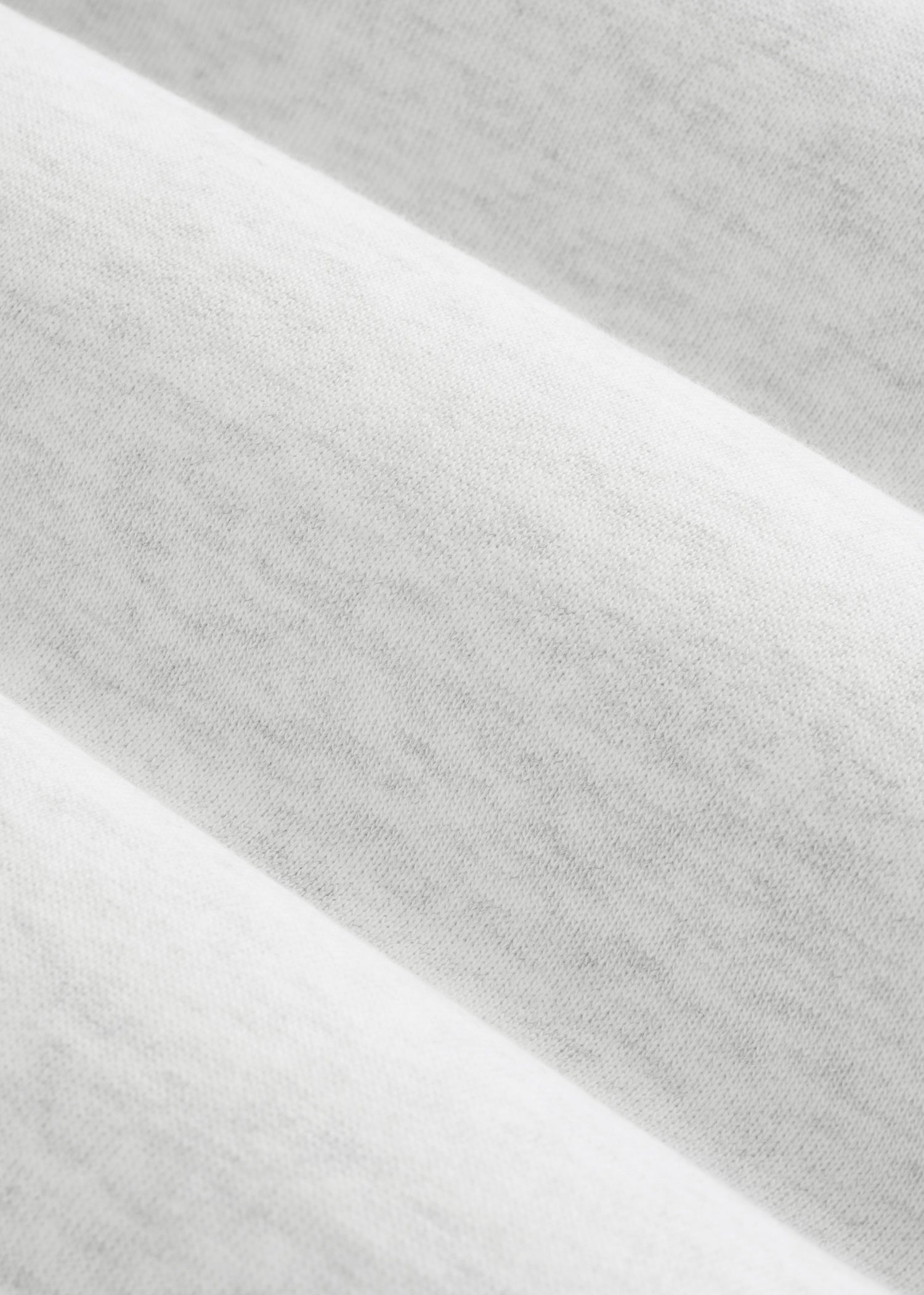 Wearever Fleece Slim Fit High-Waisted Garment Dye Sweatpants for Tall Women in Heather Cloud White