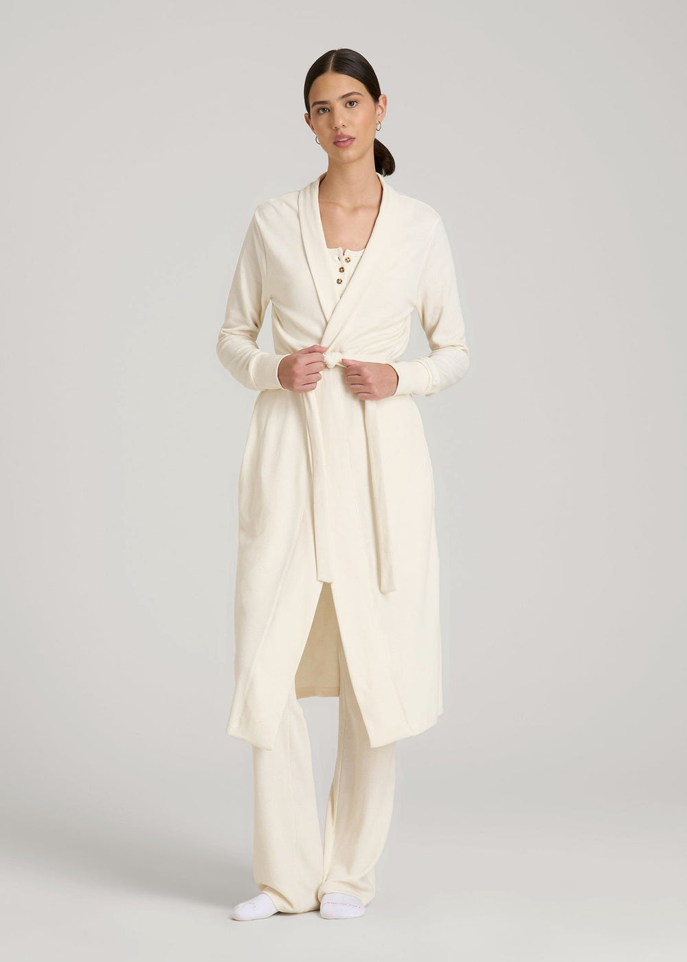 Waffle Lounge Robe for Tall Women | American Tall