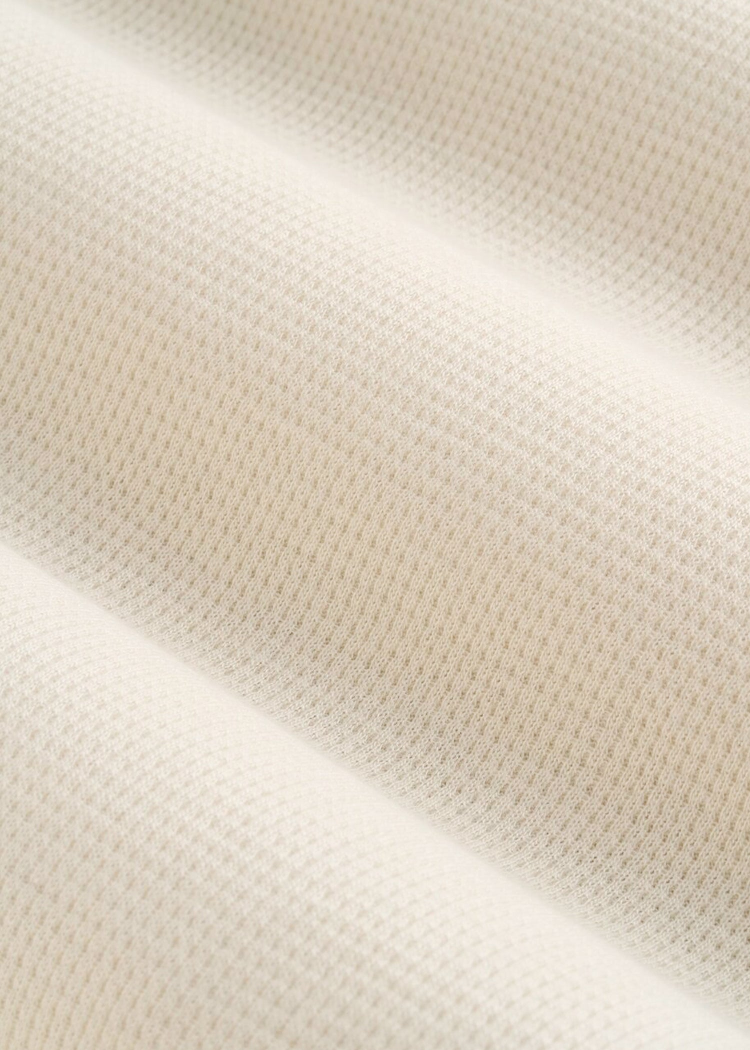 Waffle Lounge Robe for Tall Women in White Alyssum