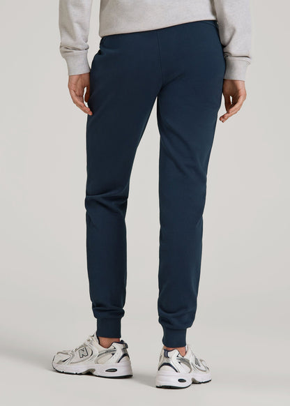 Wearever 2.0 French Terry Joggers for Tall Women in Navy Blue