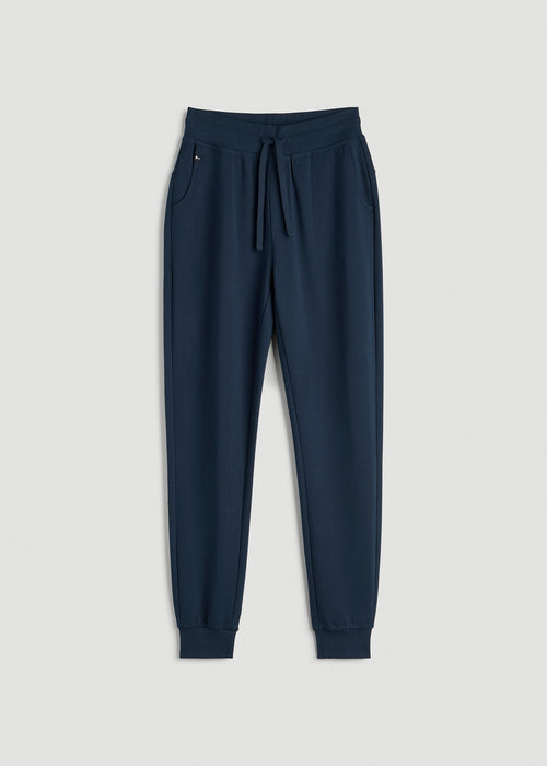 Wearever 2.0 French Terry Joggers for Tall Women in Navy Blue