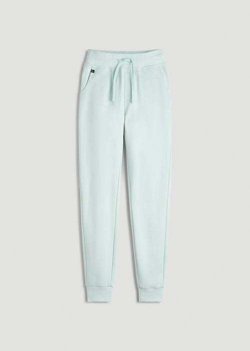 Wearever 2.0 French Terry Joggers for Tall Women in Opal Blue