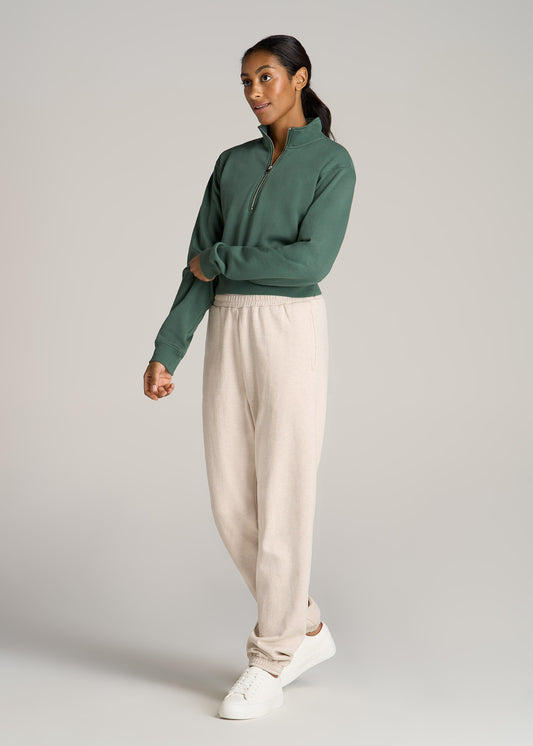 Tall Girl Sweatpants: Woman Garment Dyed Sweatpants Navy