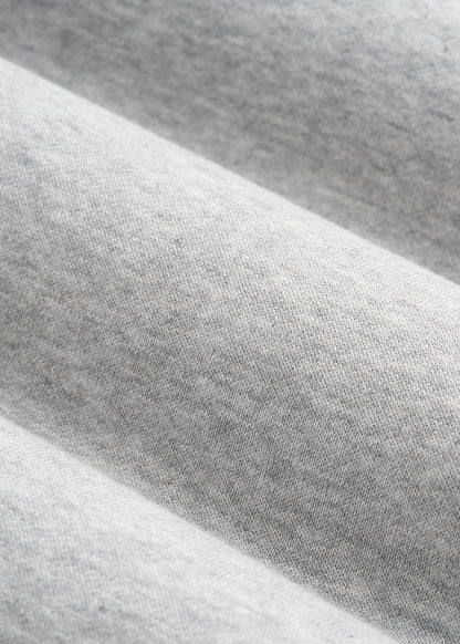 Wearever Fleece Cropped Zip-Up Hoodie for Tall Women in Grey Mix