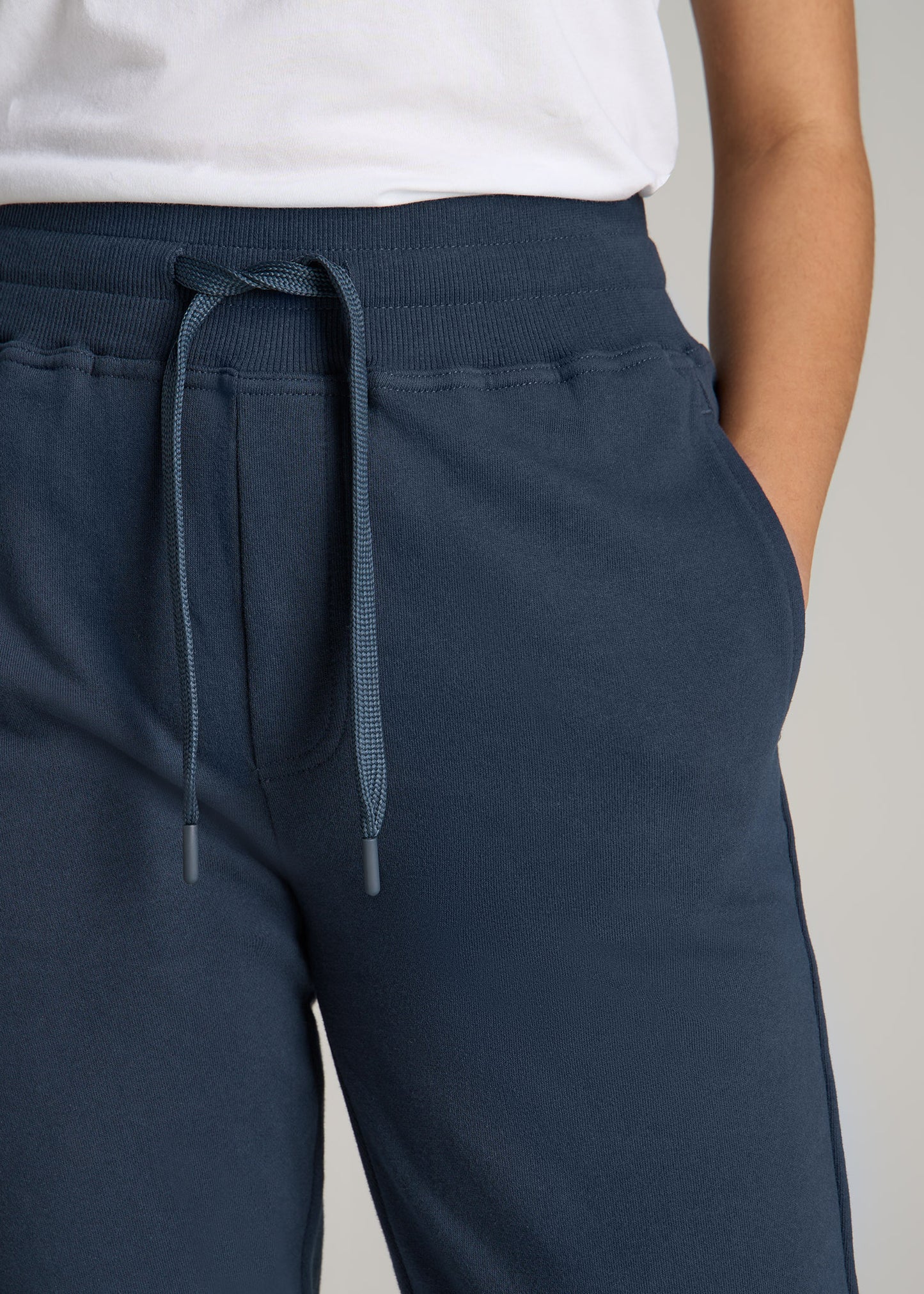 Women Tall Basic French Terry Jogger Bright Navy