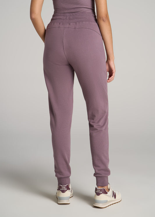 Balance Pocket Joggers for Tall Women in Smoked Mauve