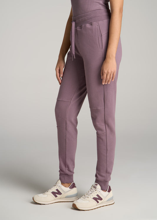 Wearever French Terry Tall Women's Joggers in Smoked Mauve
