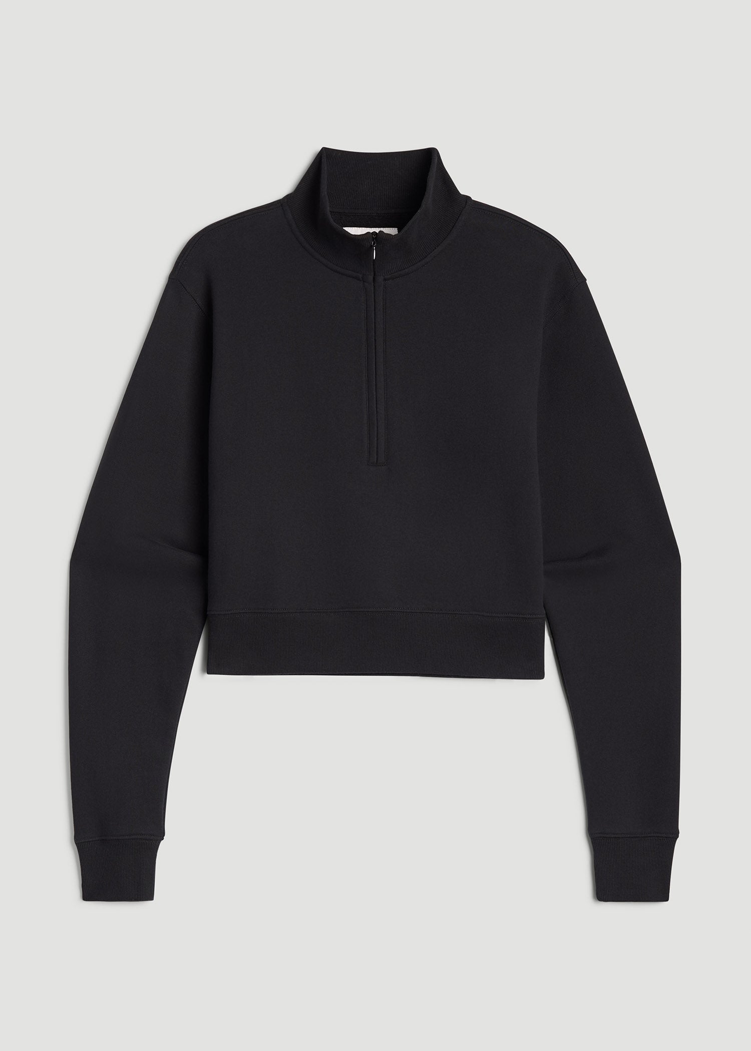 トップス PERVERZE CONP 23AW Voetex Slim Sweater M Wearever 2.0 Half-Zip Cropped Sweatshirt for Tall Women | American