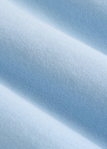 Wearever 2.0 Fleece Half-Zip Cropped Sweatshirt for Tall Women in Ice Blue