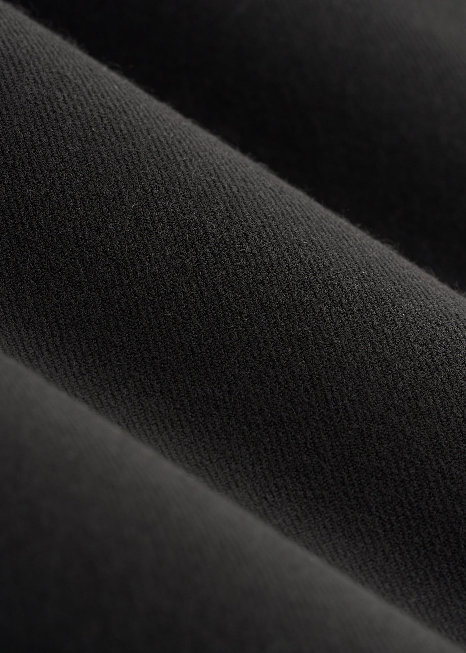 Wide-Leg Cuffed Pants for Tall Women in Black