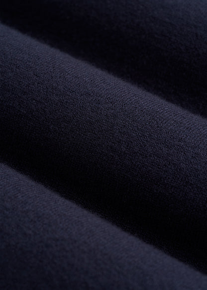 Wide Leg Knit Lounge Pants for Tall Women in Royal Navy