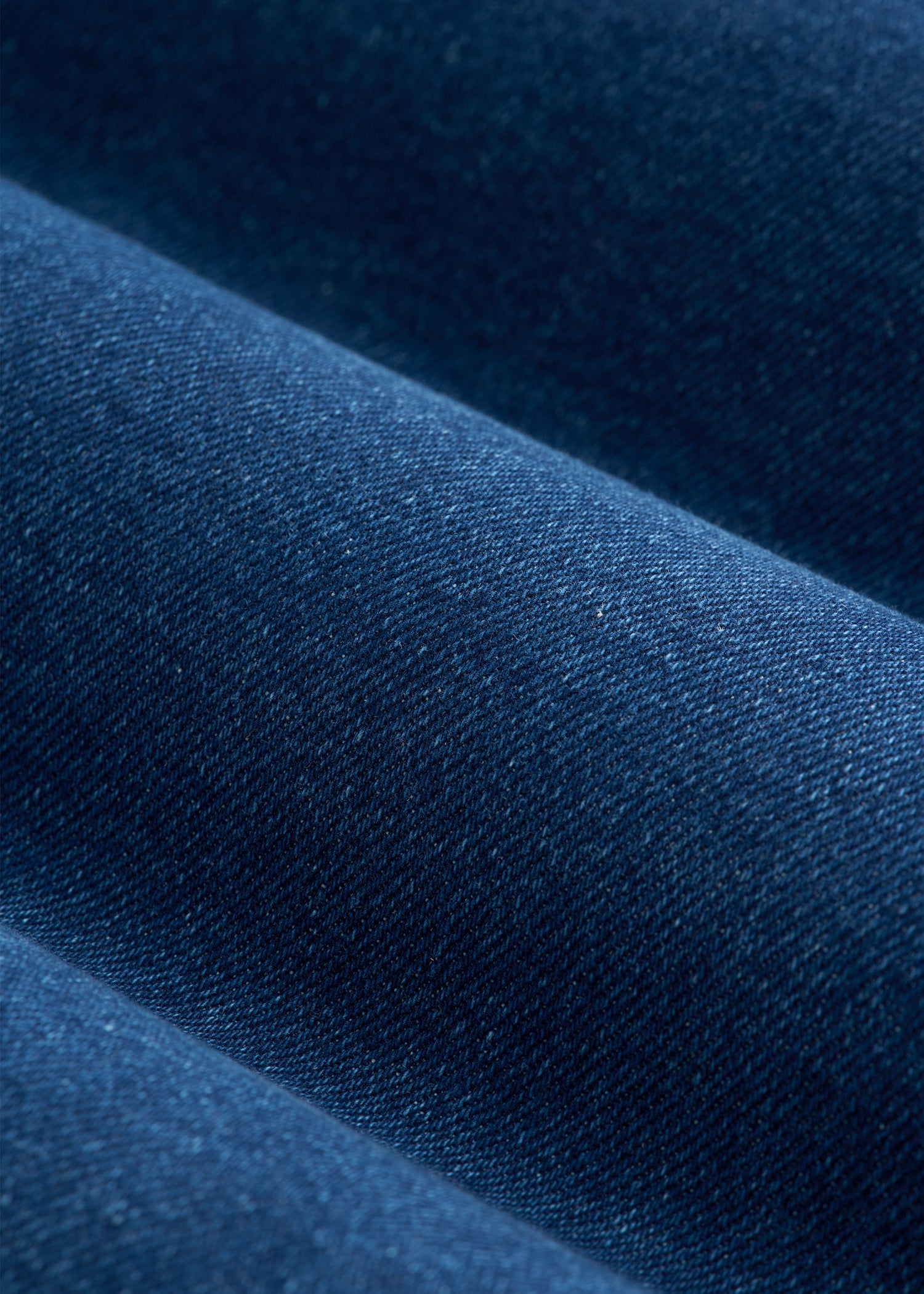 Wide Leg Pleated Denim Trousers for Tall Women in New Colorado Blue
