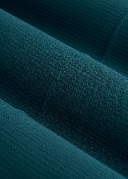 Wide Leg Pleated Dress Pants 2.0 for Tall Women in Deep Teal