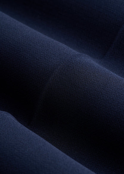Wide Leg Pleated Dress Pants 2.0 for Tall Women in Navy