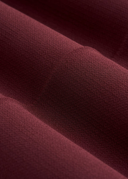 Wide Leg Pleated Dress Pants 2.0 for Tall Women in Tawny Port