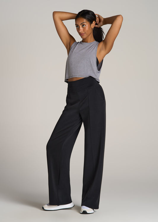 SHEIN Tall Solid Zipper Fly Pants | SHEIN USA | Brown dress pants, Denim  chic, Women trousers design