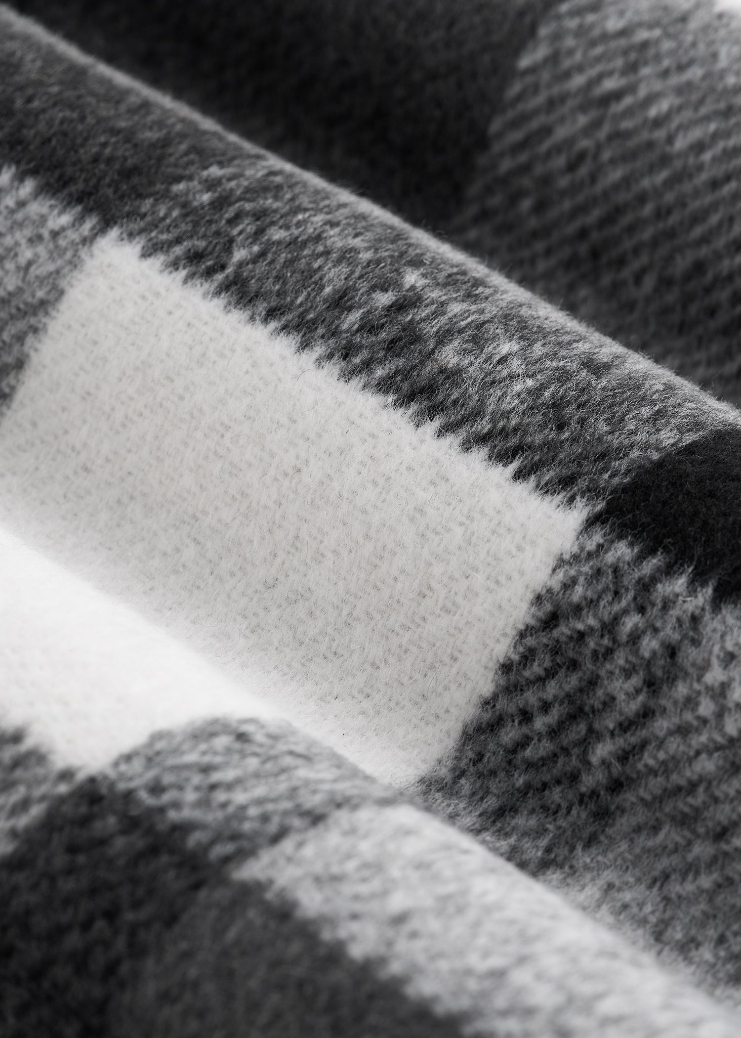 Flannel Shacket for Tall Women in Grey and Black Plaid