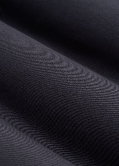 High Rise Tapered Chino Pants for Tall Women in Charcoal Rinse
