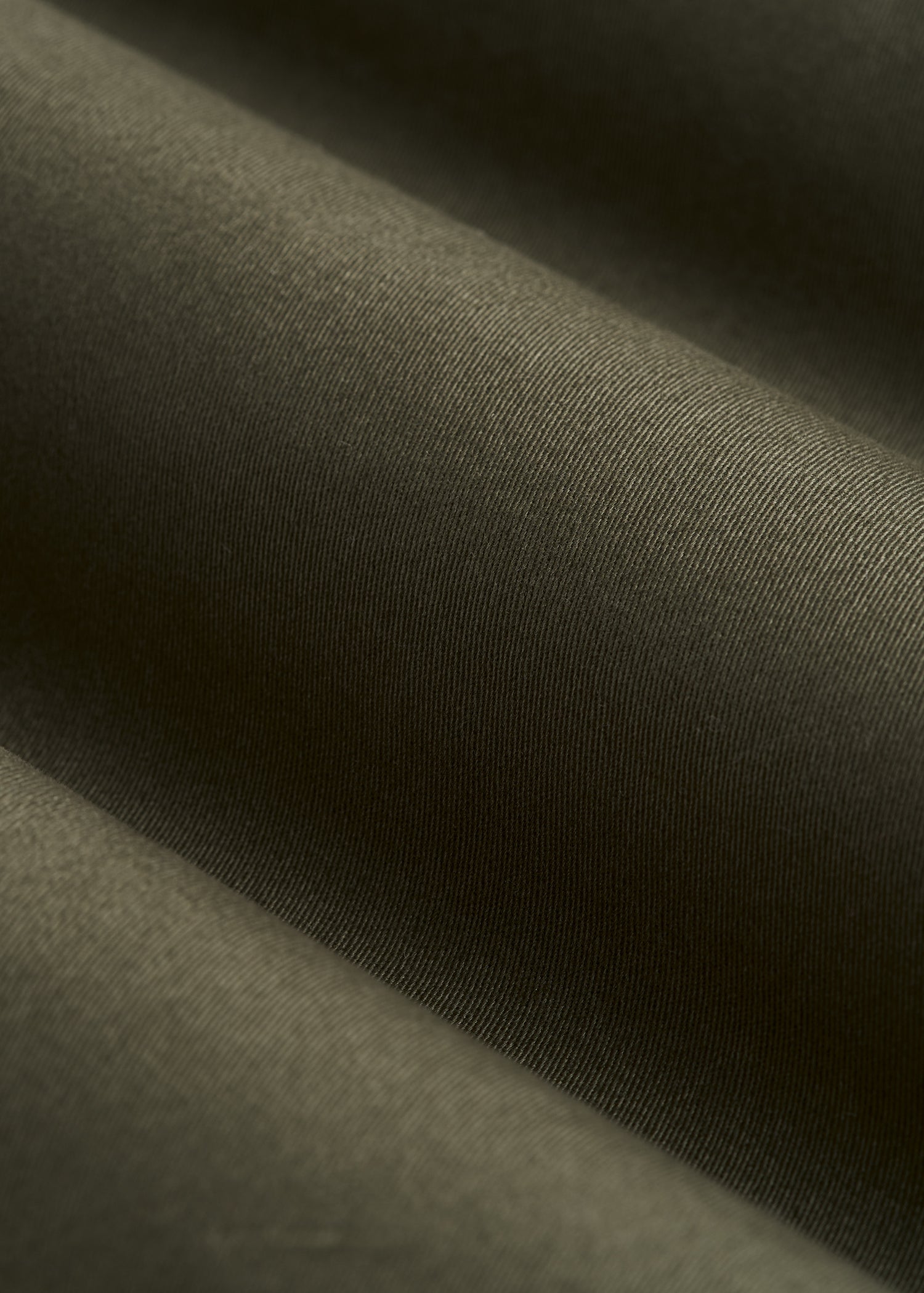 High Rise Tapered Chino Pants for Tall Women in Forest Night