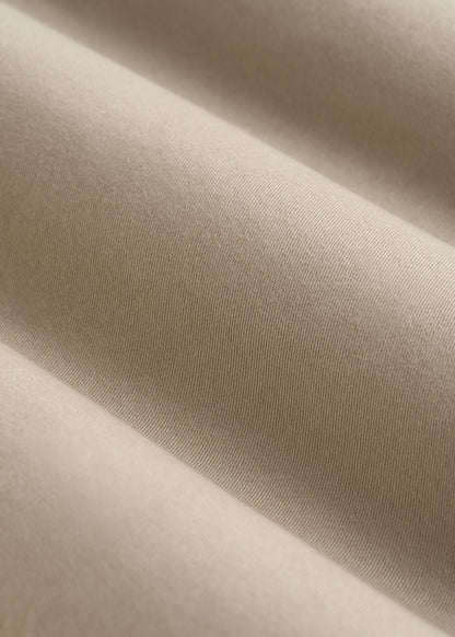 High Rise Tapered Chino Pants for Tall Women in Light Khaki