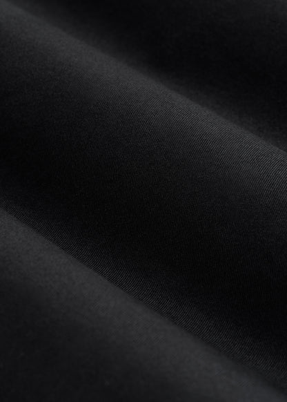 High Rise Tapered Chino Pants for Tall Women in Washed Black