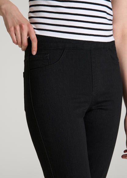 Jeggings for Tall Women in Optimum Black