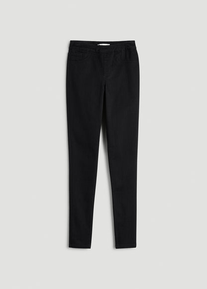 Jeggings for Tall Women in Optimum Black