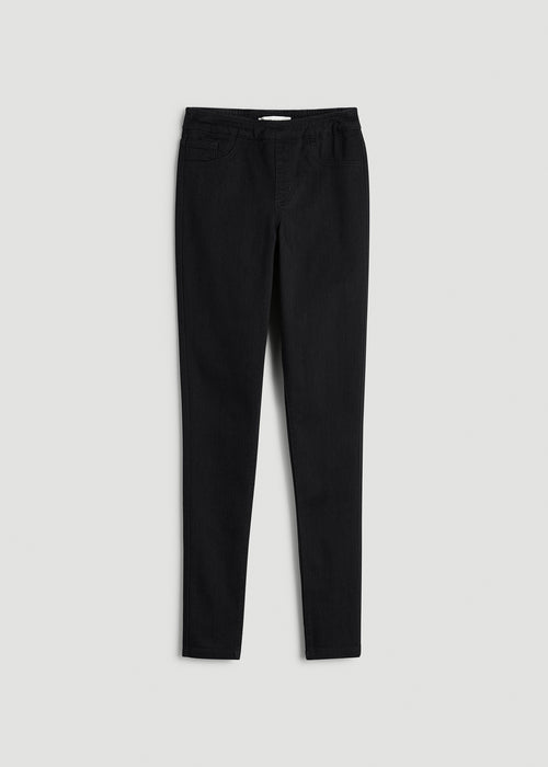 Jeggings for Tall Women in Optimum Black