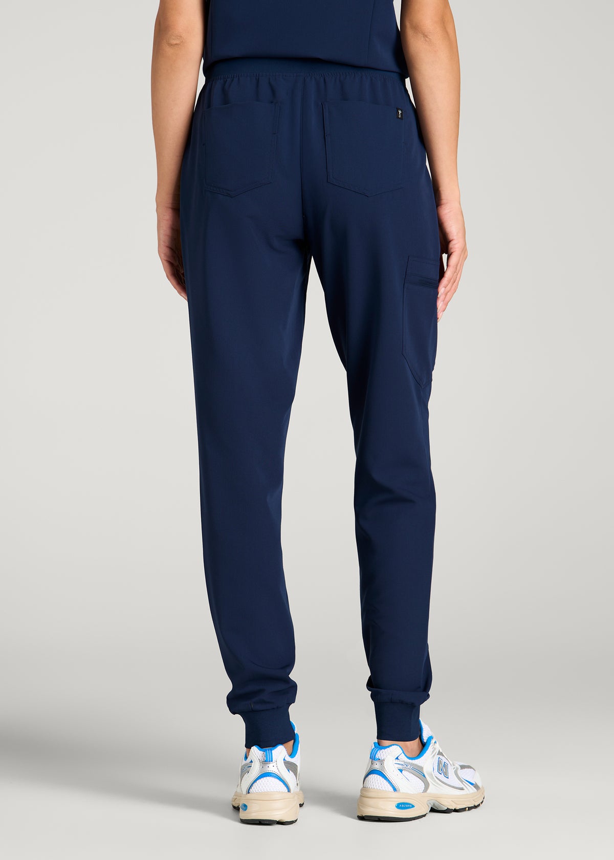 Scrub Joggers for Tall Women in Navy Blue