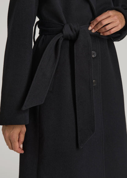 Wool Coat for Tall Women in Black 2XL / Tall / Black Wool Coat for Tall Women in Black 2XL / Tall / Black