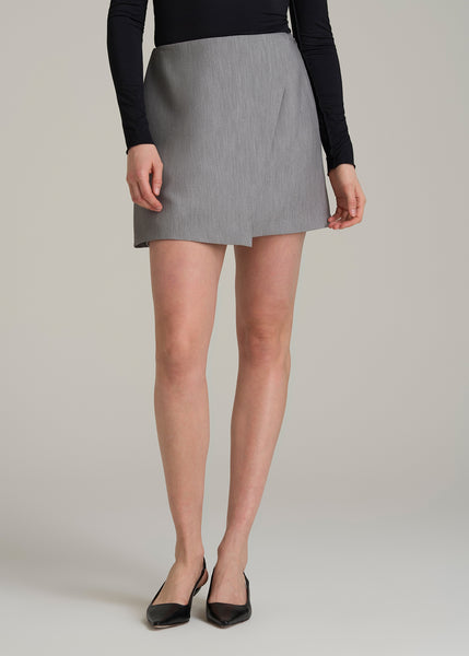 Wrap Mini Skort for Tall Women | American Tall