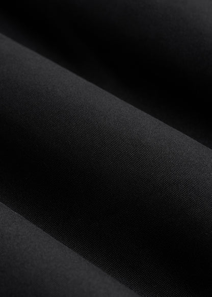 Short Sleeve Active V Neck T-Shirt for Tall Women in Black