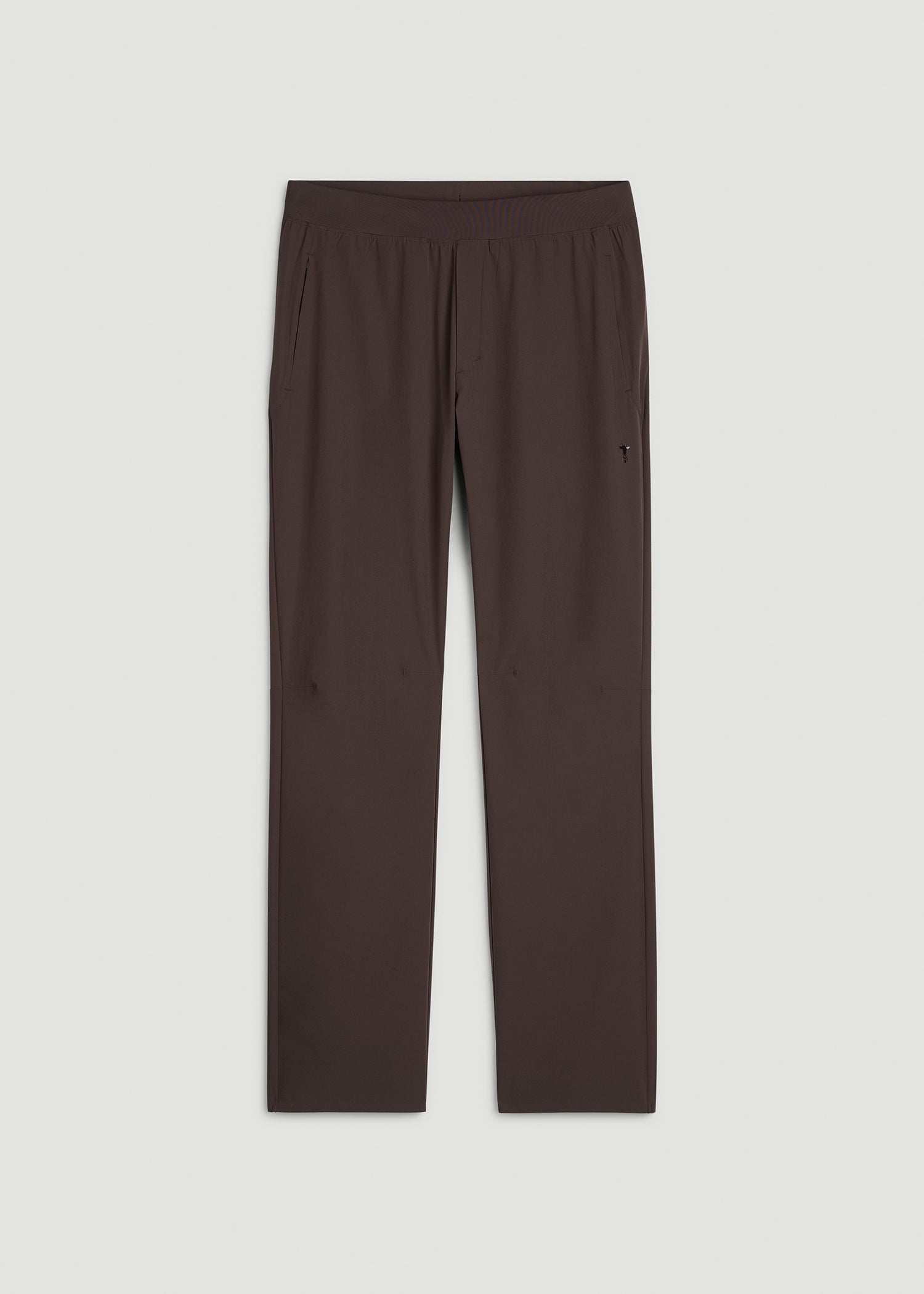 Featherweight Straight Leg Track Pant for Tall Men in Espresso