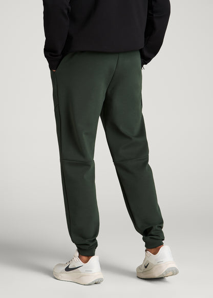 Tech Motion Fleece Joggers for Tall Men in Boreal Forest