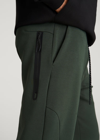 Tech Motion Fleece Joggers for Tall Men in Boreal Forest