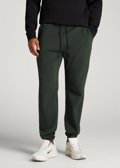 Tech Motion Fleece Joggers for Tall Men in Boreal Forest