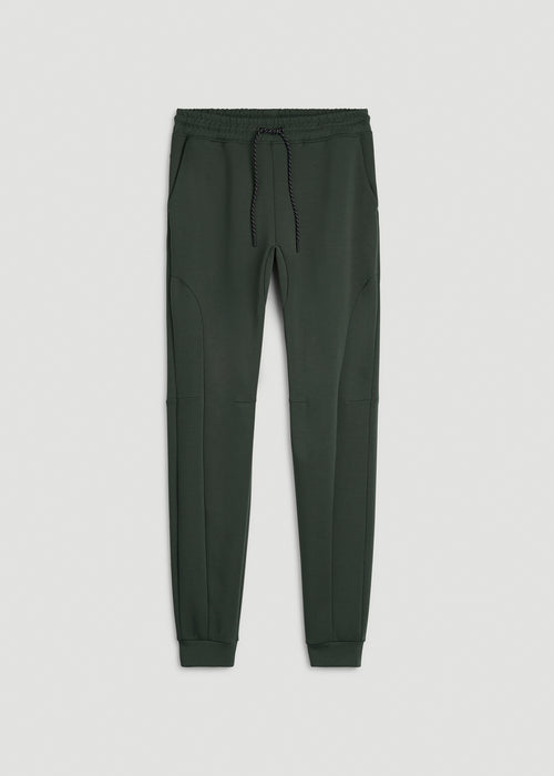Tech Motion Fleece Joggers for Tall Men in Boreal Forest