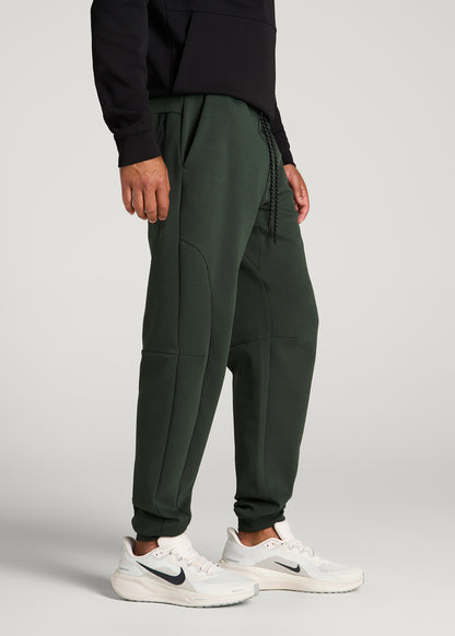 Tech Motion Fleece Joggers for Tall Men in Boreal Forest