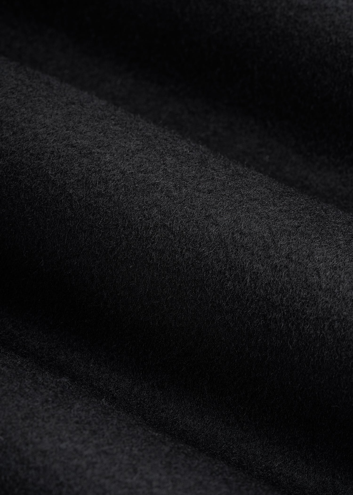 Wool Harrington Jacket for Tall Men in Black