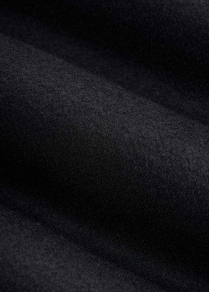 Wool Harrington Jacket for Tall Men in Black