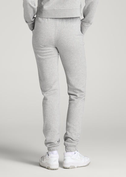 Core Motion Slim Fit Sweatpants for Tall Women in Grey Mix