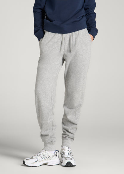 Everyday French Terry Jogger for Tall Women in Grey Mix
