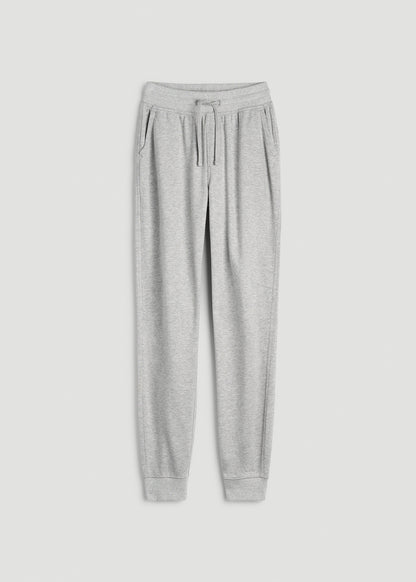 Everyday French Terry Jogger for Tall Women in Grey Mix