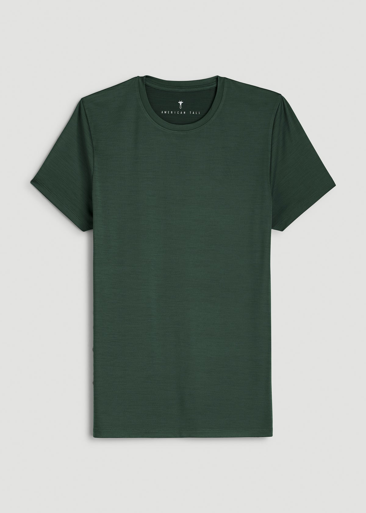 Short Sleeve Crewneck Tee for Tall Women in Boreal Forest Mix